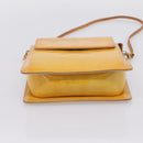 LOUIS VUITTON Monogram Vernis Motto Accessory Pouch Gris M91030 LV Auth BA14981-5
