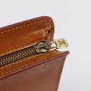 LOUIS VUITTON Epi Pochette Homme Clutch Bag Zipangu Gold M52528 LV Auth BA14982-8