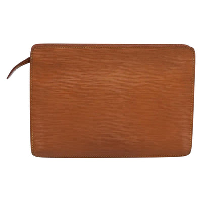 LOUIS VUITTON Epi Pochette Homme Clutch Bag Zipangu Gold M52528 LV Auth BA14982 - 0