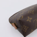 LOUIS VUITTON Monogram Pochette Cosmetic PM Cosmetic Pouch M47515 Auth BA14983-16