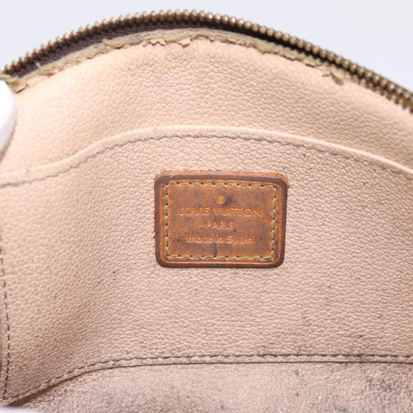 LOUIS VUITTON Monogram Pochette Cosmetic PM Cosmetic Pouch M47515 Auth BA14983
