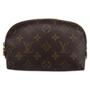 LOUIS VUITTON Monogram Pochette Cosmetic PM Cosmetic Pouch M47515 Auth BA14983-13