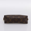 LOUIS VUITTON Monogram Pochette Cosmetic PM Cosmetic Pouch M47515 Auth BA14983-6