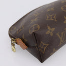 LOUIS VUITTON Monogram Pochette Cosmetic PM Cosmetic Pouch M47515 Auth BA14983-14