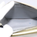 LOUIS VUITTON Monogram Vernis Motto Accessory Pouch Gris M91030 LV Auth BA14984-16