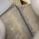 LOUIS VUITTON Monogram Vernis Motto Accessory Pouch Gris M91030 LV Auth BA14984-20