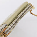 LOUIS VUITTON Monogram Vernis Motto Accessory Pouch Gris M91030 LV Auth BA14984-6