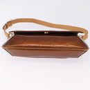 LOUIS VUITTON Monogram Vernis Thompson Street Bag Bronze M91124 LV Auth BA14985-6