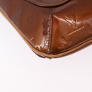 LOUIS VUITTON Monogram Vernis Thompson Street Bag Bronze M91124 LV Auth BA14985-17