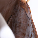 LOUIS VUITTON Monogram Vernis Thompson Street Bag Bronze M91124 LV Auth BA14985-21