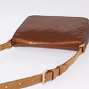 LOUIS VUITTON Monogram Vernis Thompson Street Bag Bronze M91124 LV Auth BA14985-7