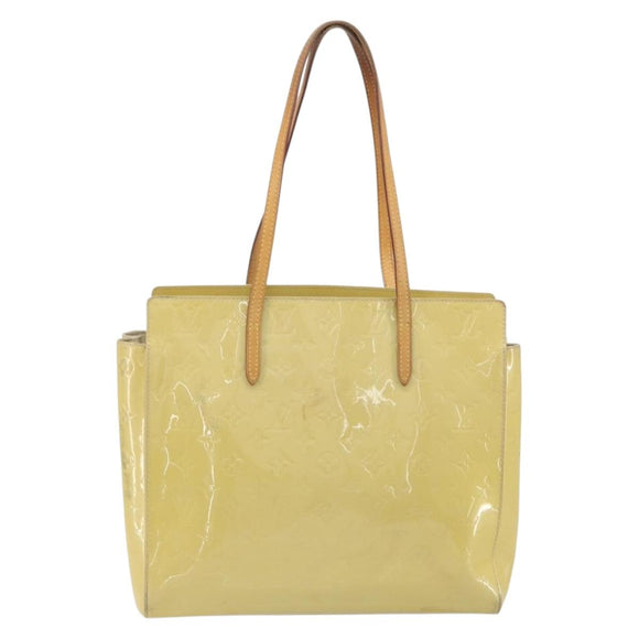 LOUIS VUITTON Monogram Vernis Katarina EW Bag Broncorail M90010 LV Auth BA14986