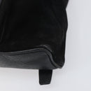 LOUIS VUITTON Bamboo Backpack Suede Black Gold 003 1705 0030 LV Auth BA14987-16