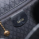 LOUIS VUITTON Bamboo Backpack Suede Black Gold 003 1705 0030 LV Auth BA14987-22