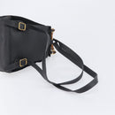 LOUIS VUITTON Bamboo Backpack Suede Black Gold 003 1705 0030 LV Auth BA14987-8