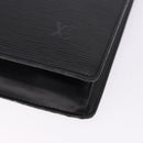 LOUIS VUITTON Epi Sac Plat Hand Bag Black M59082 LV Auth BA14991-9
