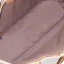 GUCCI Horsebit Tote Bag Leather Gold 137385 Auth BA14993A-16