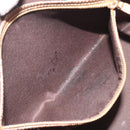 GUCCI Horsebit Tote Bag Leather Gold 137385 Auth BA14993A-20