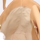 BURBERRY Hand Bag Canvas Beige Gold Tone Auth BA14997A-18