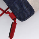 GUCCI Backpack Canvas Red Navy 473872 Auth BA150-15