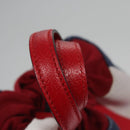 GUCCI Backpack Canvas Red Navy 473872 Auth BA150-10