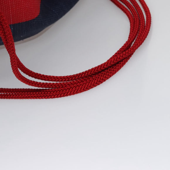 GUCCI Backpack Canvas Red Navy 473872 Auth BA150