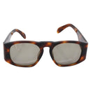 CHANEL Tortoise Sunglasses Plastic Brown Gold Tone CC Auth BA15019-13