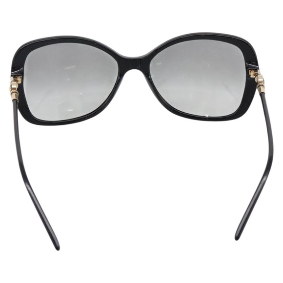 VERSACE Medusa Sunglasses Plastic Black Gold Tone Auth BA15022V