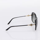 VERSACE Medusa Sunglasses Plastic Black Gold Tone Auth BA15022V-3