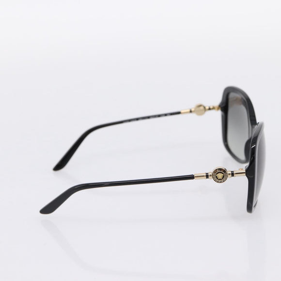 VERSACE Medusa Sunglasses Plastic Black Gold Tone Auth BA15022V