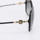 VERSACE Medusa Sunglasses Plastic Black Gold Tone Auth BA15022V-4