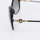 VERSACE Medusa Sunglasses Plastic Black Gold Tone Auth BA15022V-6