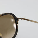CELINE Sunglasses Plastic Tortoise Brown Gold Tone Auth BA15025V-10