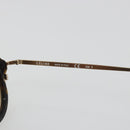 CELINE Sunglasses Plastic Tortoise Brown Gold Tone Auth BA15025V-8