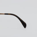 CELINE Sunglasses Plastic Tortoise Brown Gold Tone Auth BA15025V-9