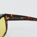 Christian Dior Sunglasses Plastic Tortoise Brown Gold Auth BA15026V-10