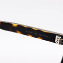 SAINT LAURENT Tortoise Sunglasses Plastic Brown Silver Auth BA15028A-12