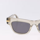 BOTTEGA VENETA Sunglasses Plastic Gold Clear Auth BA15029-3