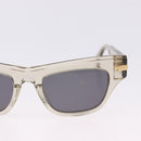 BOTTEGA VENETA Sunglasses Plastic Gold Clear Auth BA15029-4