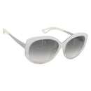 Christian Dior Sunglasses Plastic White Silver Auth BA15031-1