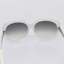 Christian Dior Sunglasses Plastic White Silver Auth BA15031-9