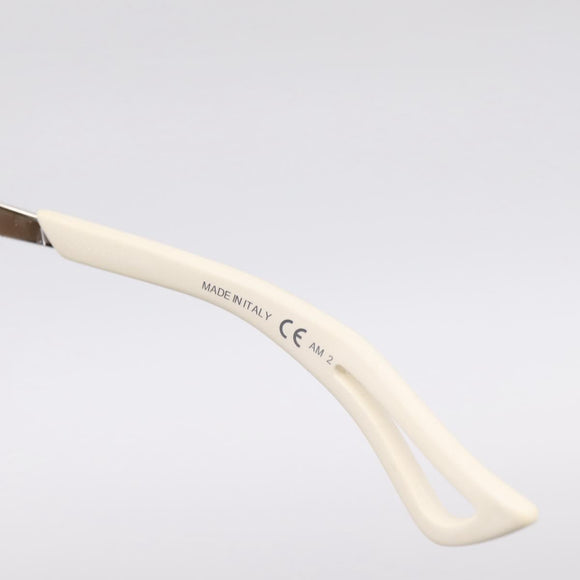 Christian Dior Sunglasses Plastic White Silver Auth BA15031
