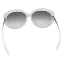 Christian Dior Sunglasses Plastic White Silver Auth BA15031-2