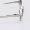 Christian Dior Sunglasses Plastic White Silver Auth BA15031-4