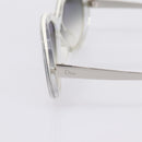 Christian Dior Sunglasses Plastic White Silver Auth BA15031-6