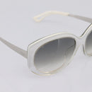 Christian Dior Sunglasses Plastic White Silver Auth BA15031-7