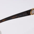 BVLGARI Sunglasses Plastic Brown Gold Tone Auth BA15032A-10