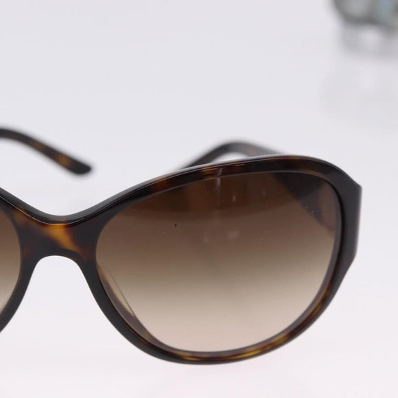BVLGARI Sunglasses Plastic Brown Gold Tone Auth BA15032A