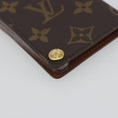 LOUIS VUITTON Monogram Porto Cartes Crdit Pression Card Case M60937 Auth BA15033-11