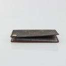 LOUIS VUITTON Monogram Porto Cartes Crdit Pression Card Case M60937 Auth BA15033-4